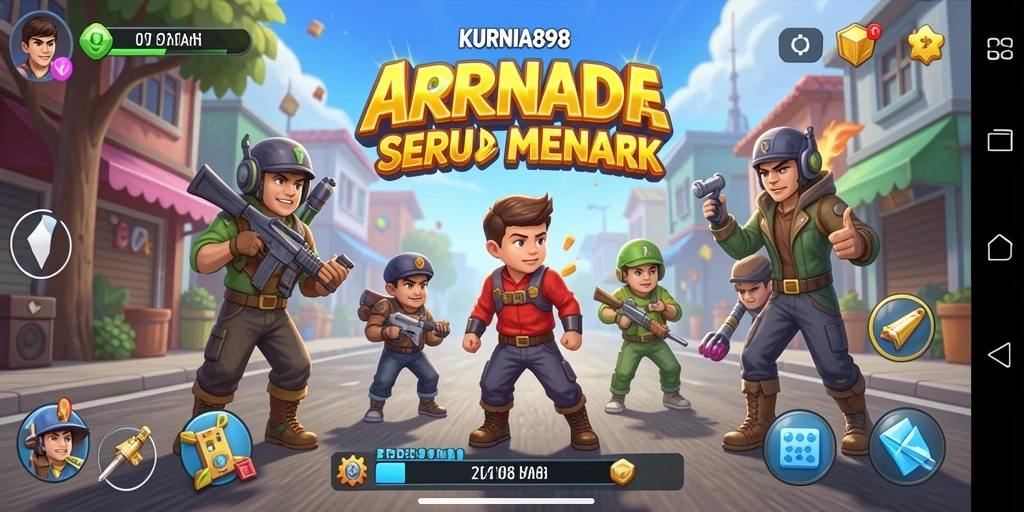 Screenshot KURNIA898 menampilkan gameplay yang penuh aksi dan tantangan.
