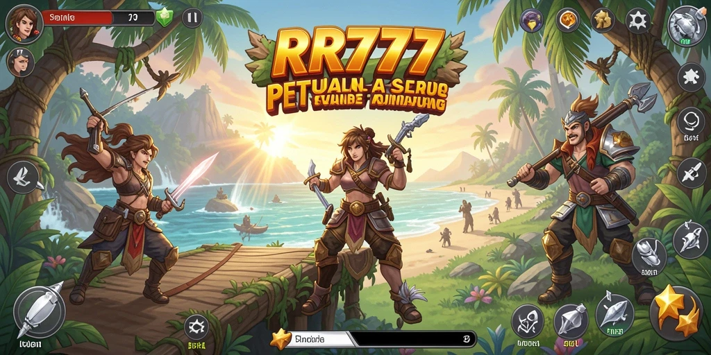 Screenshot gameplay RR777 yang menunjukkan aksi seru dalam petualangan.