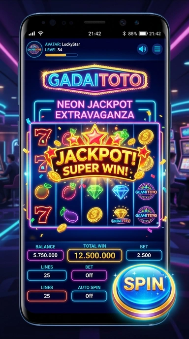 Screenshot pengguna sedang menjelajahi katalog aplikasi gadaitoto.